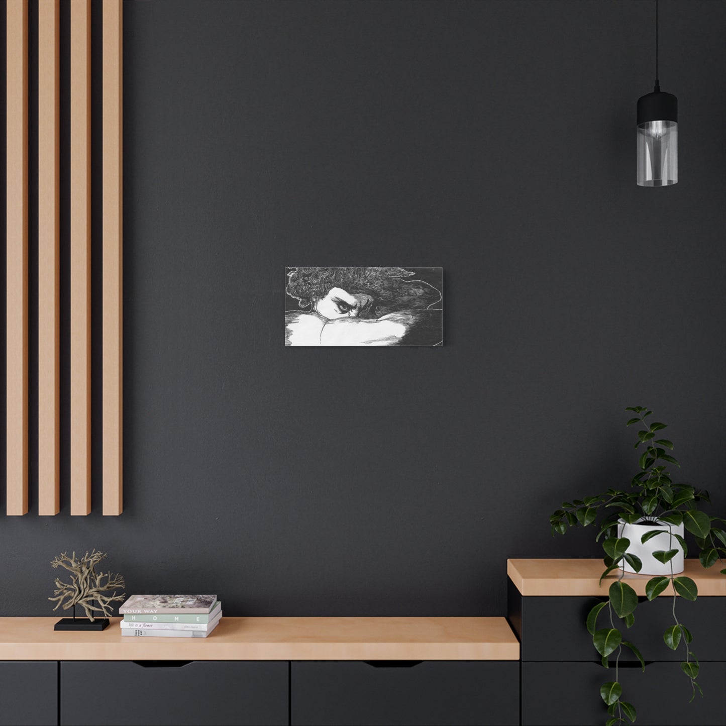 The Fallen Angel, Matte Canvas