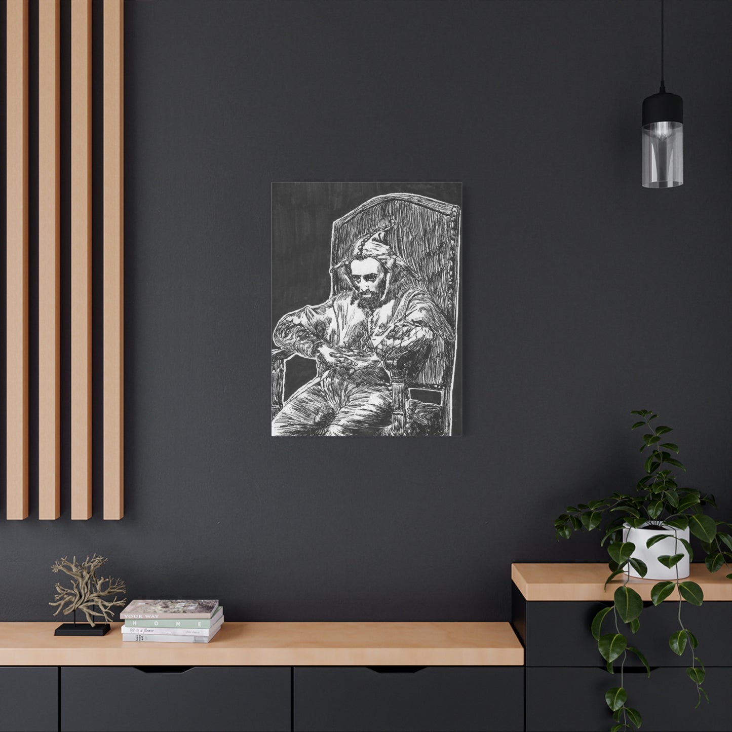 Stanczyk, Matte Canvas