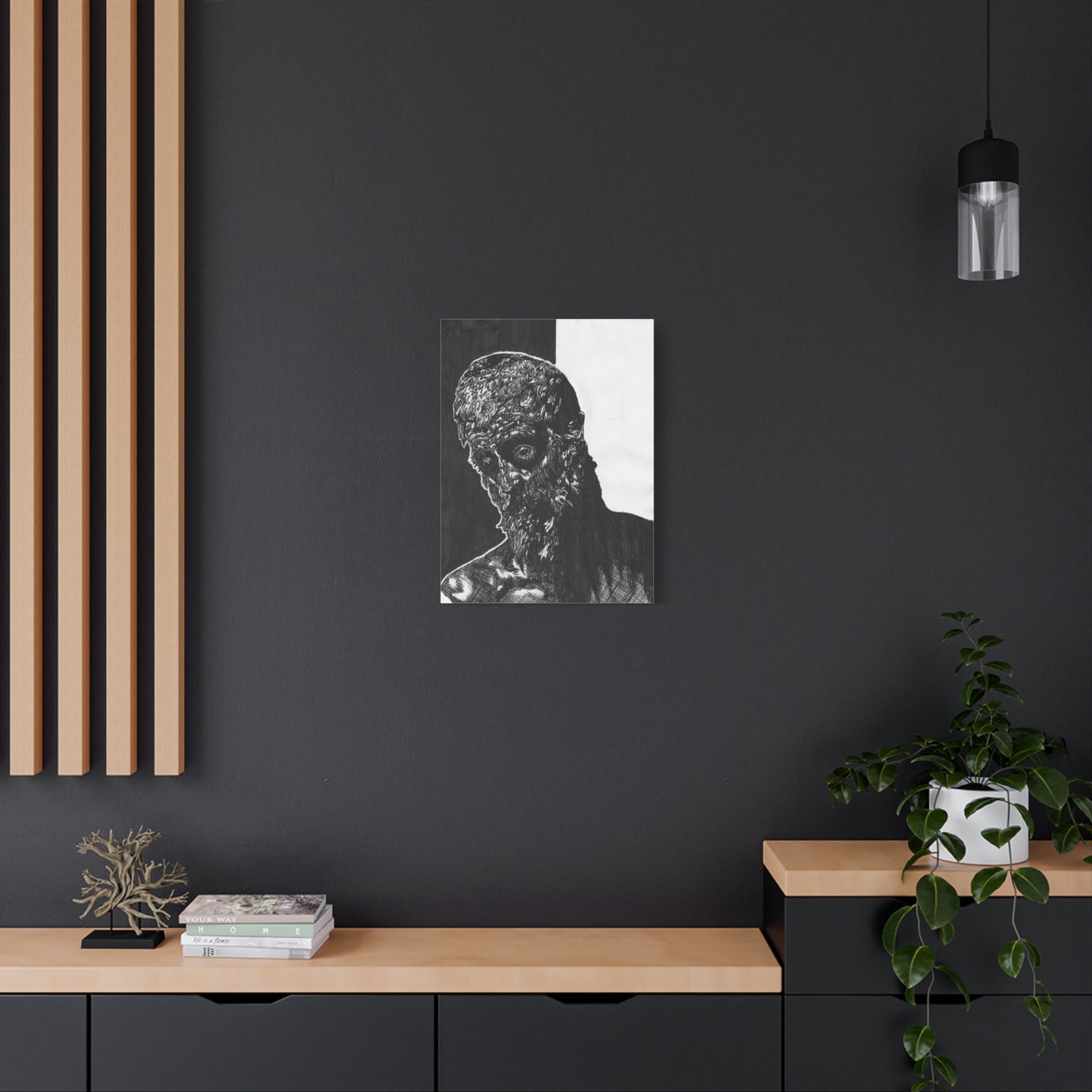 Deep Despair, Matte Canvas
