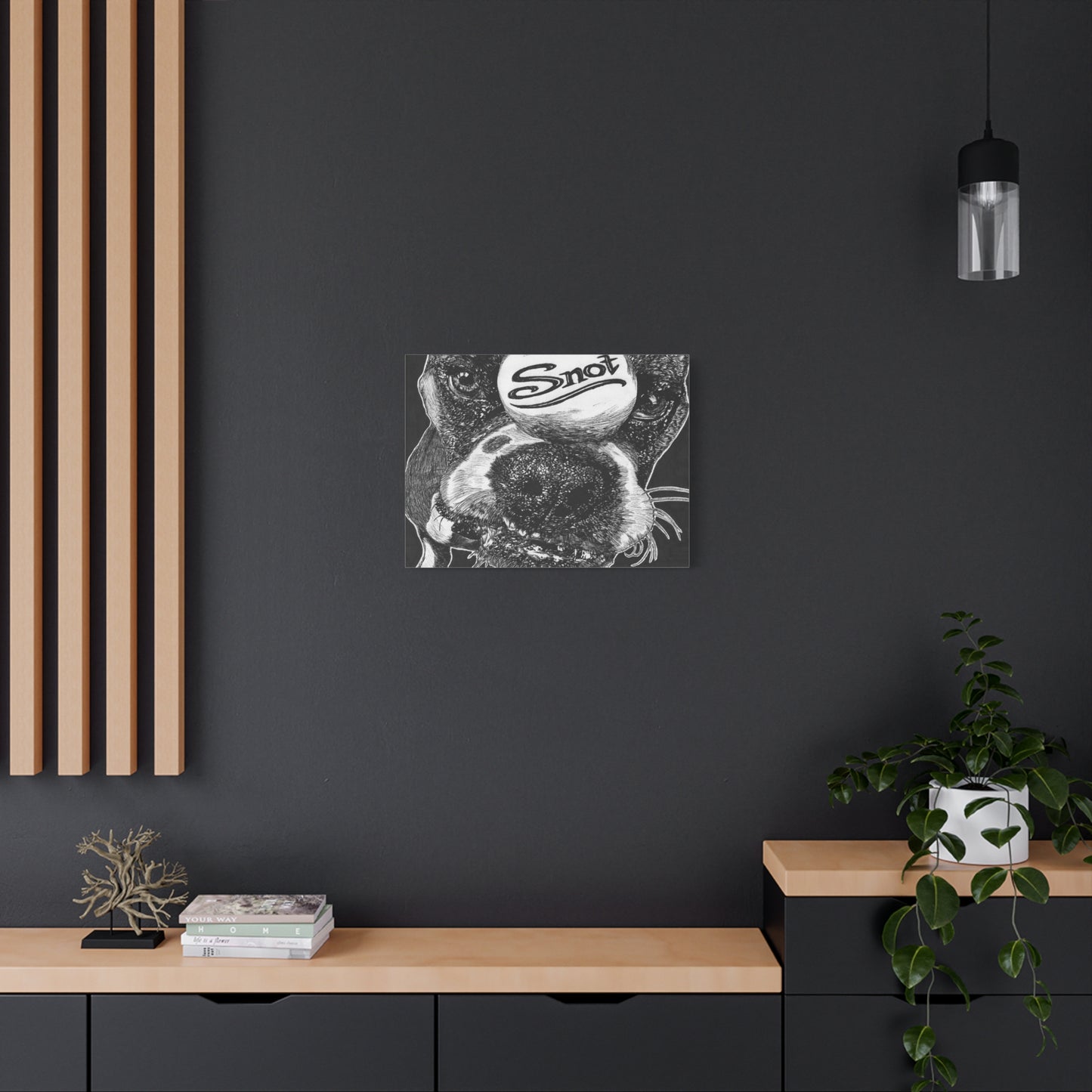 Snot's Self Titled Album, Matte Canvas
