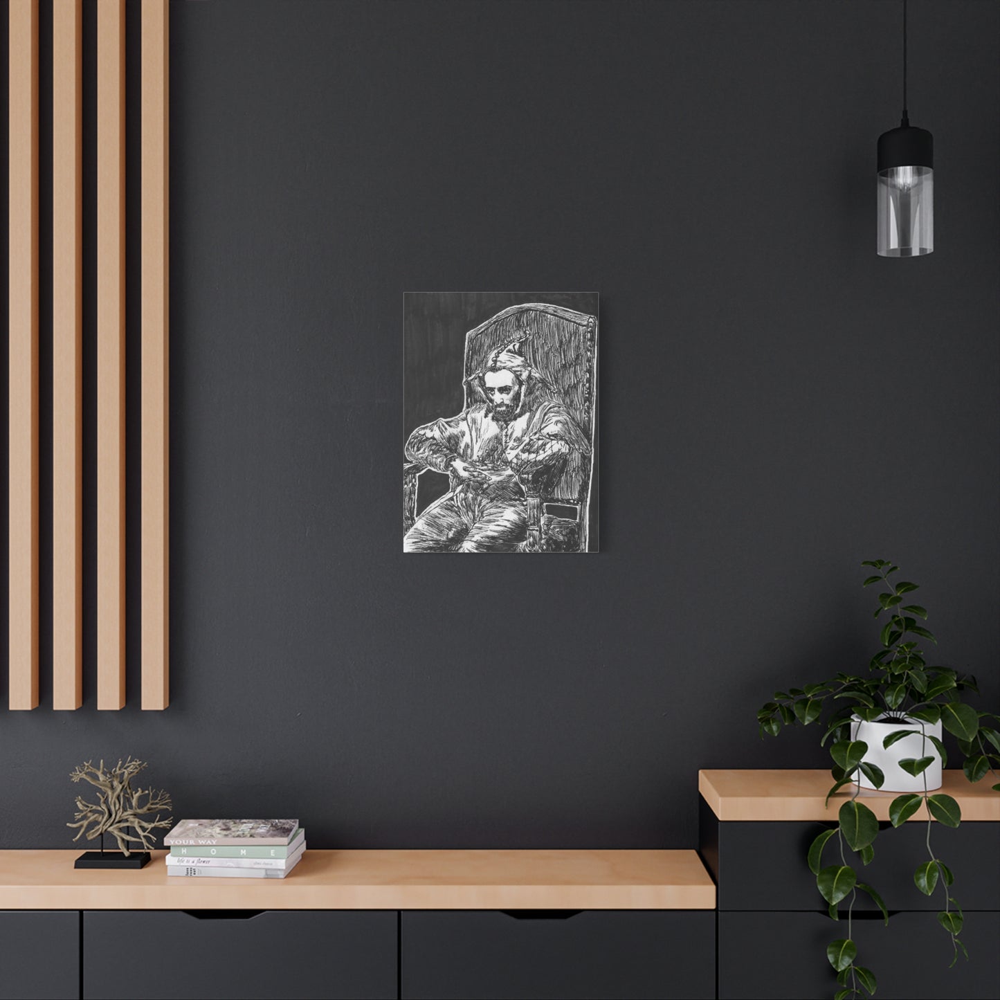 Stanczyk, Matte Canvas