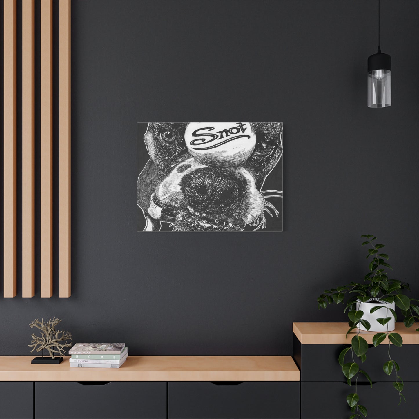 Snot's Self Titled Album, Matte Canvas