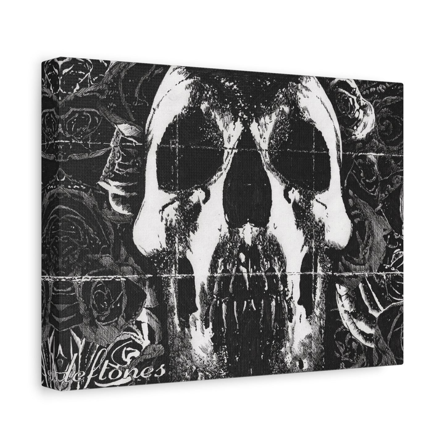 Deftones Self Titled Album, Matte Canvas