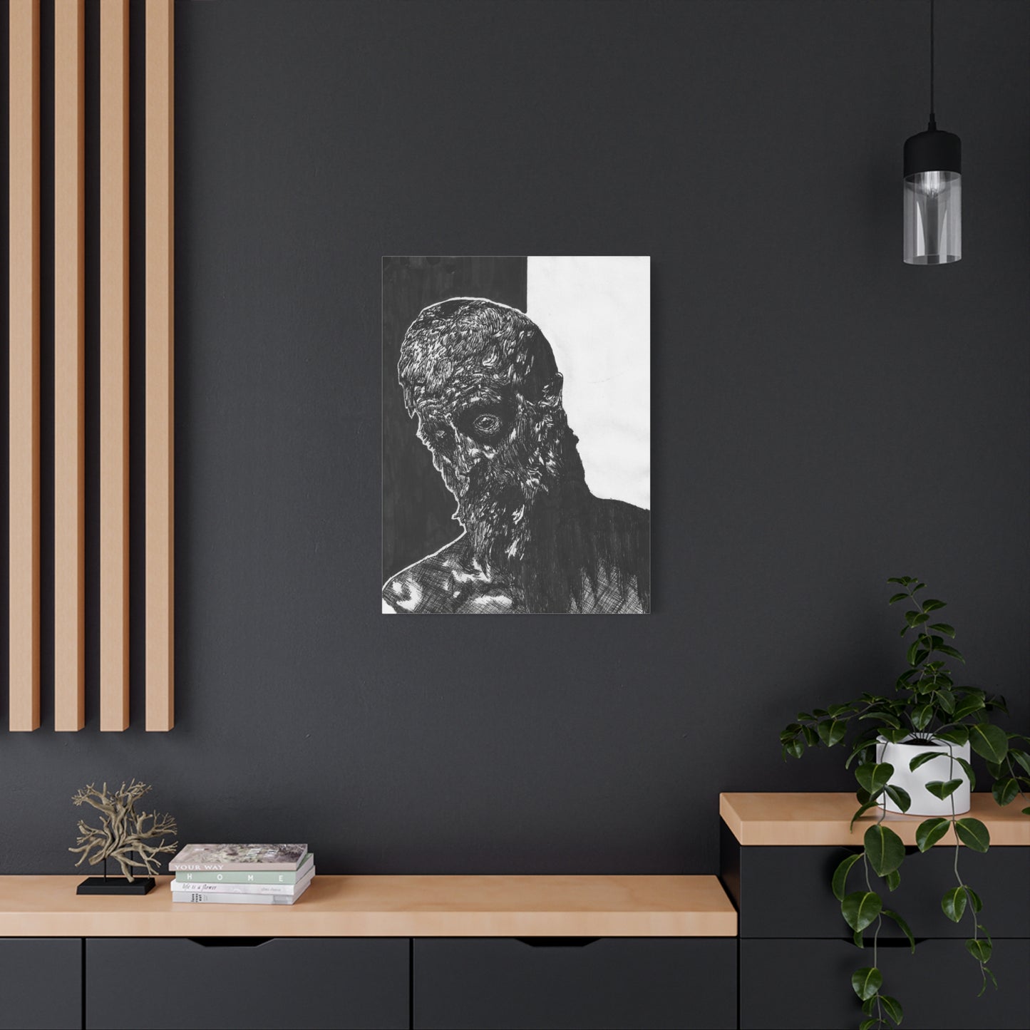 Deep Despair, Matte Canvas