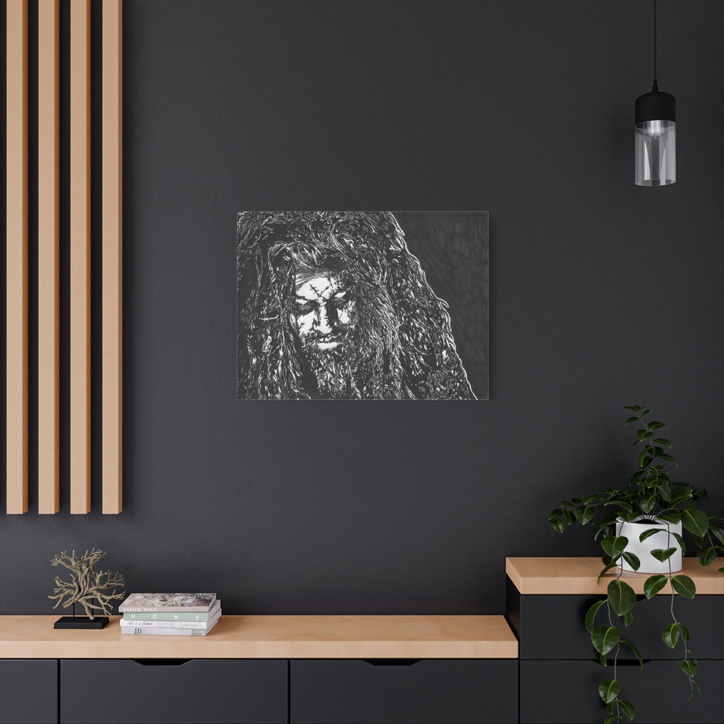 Rob Zombie Hellbilly, Matte Canvas