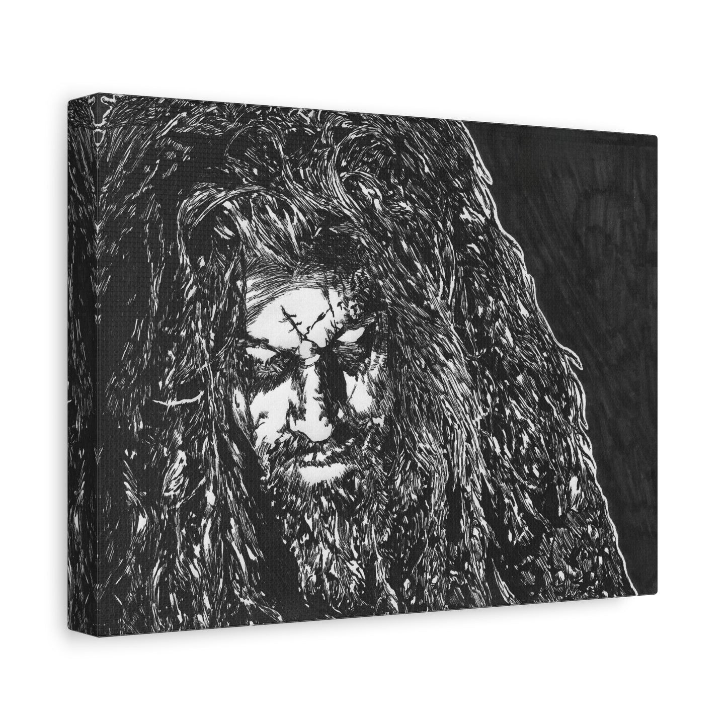 Rob Zombie Hellbilly, Matte Canvas