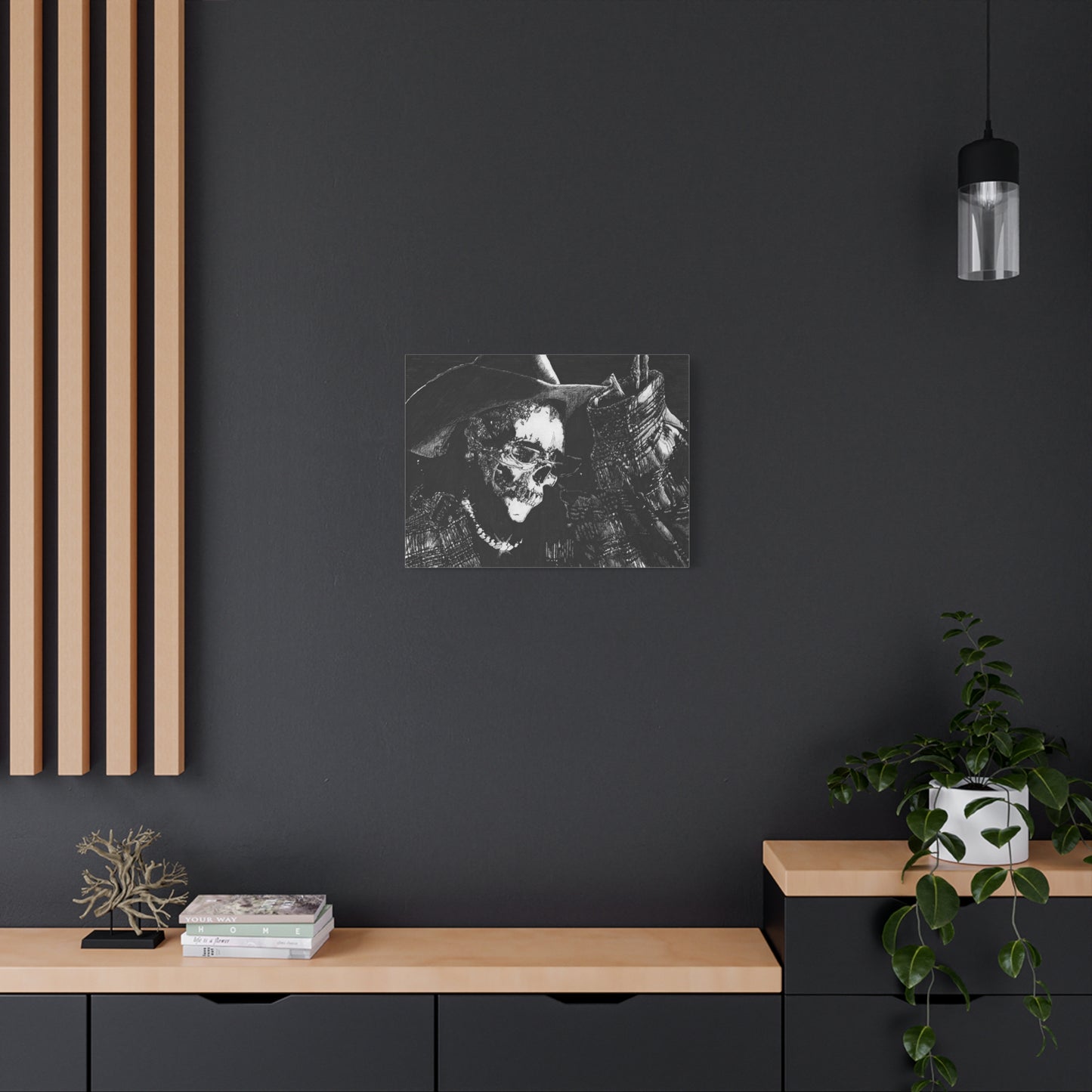 Lonley Boy Scrim, Matte Canvas