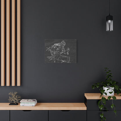 The Soul Of Cinder, Dark Souls Matte Canvas