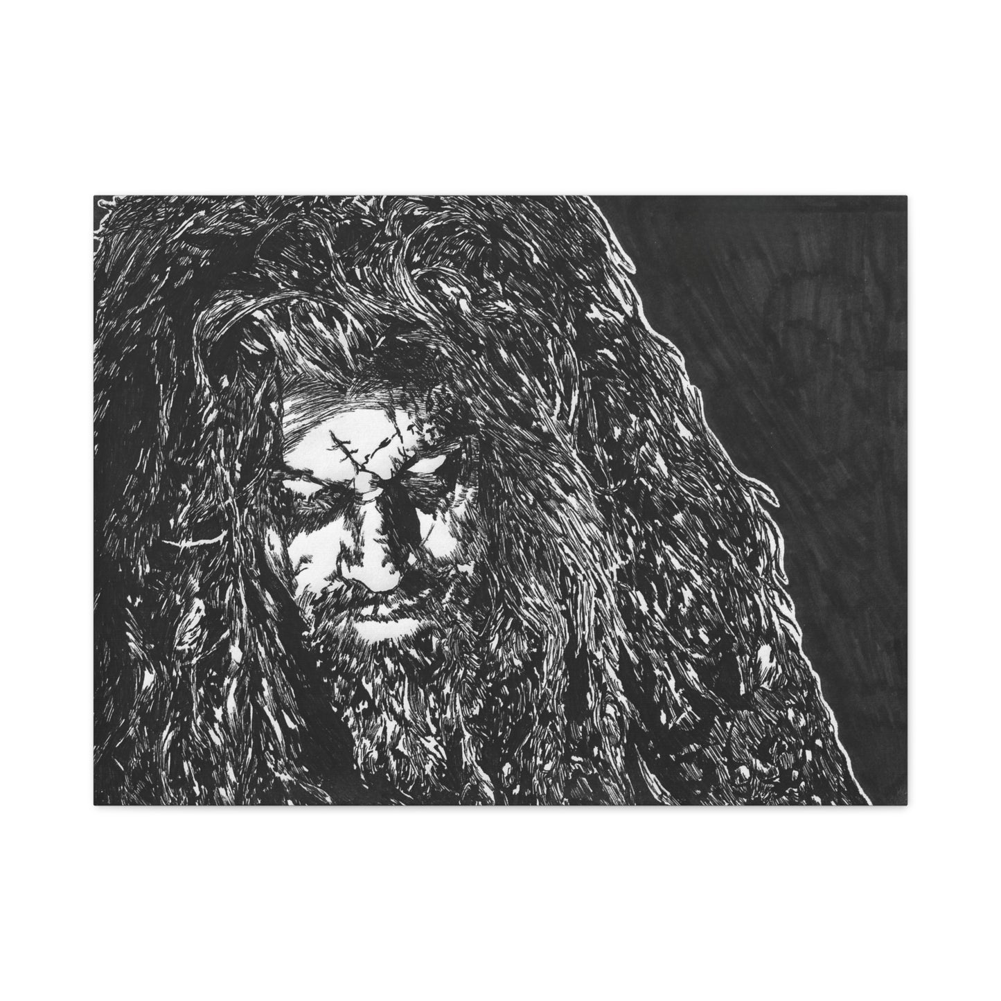 Rob Zombie Hellbilly, Matte Canvas